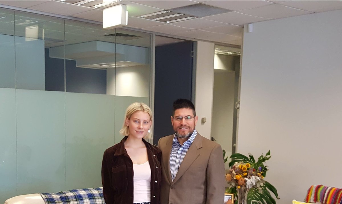 Morgan Green client with Michael Pattinson at Clinical Hypnosis Bendigo