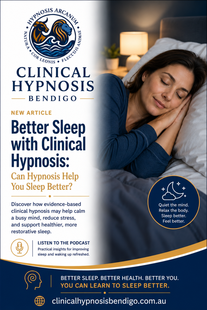 Peacefully sleeping woman representing healthy sleep, relaxation, insomnia management, and how evidence-based clinical hypnosis may help improve sleep quality.